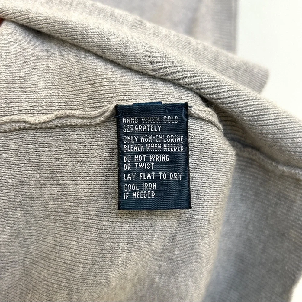Polo Ralph Lauren 100% Pima Cotton Sweater Vest in Grey, Size XL